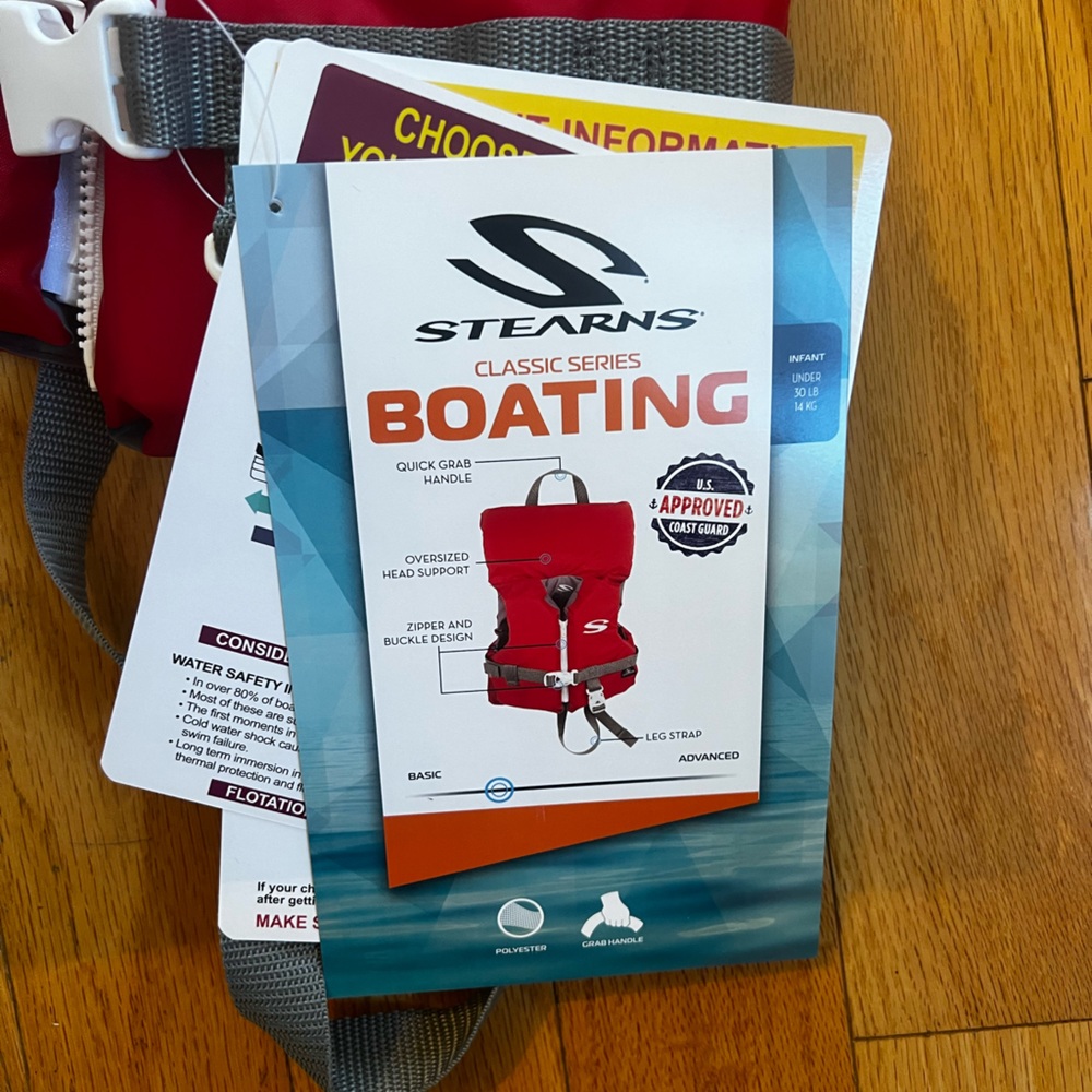 NWT Infant Life Jacket